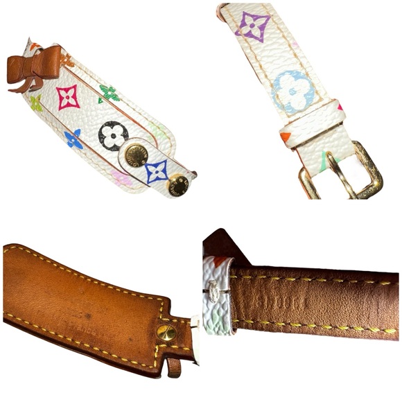 Louis Vuitton × Murakami Leather Monogram ID Bracelet - Picture 10 of 12